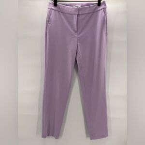 Bar III Women Casual Pastel Violet Pants Sz. 4